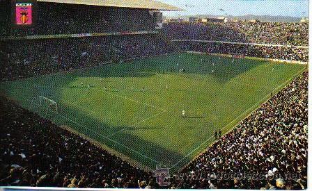 Sports collectibles: POSTAL DEL ESTADIO CAMPO DE F&Uacute;TBOL DE MESTALLA