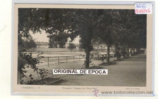Sports collectibles: (PS-19146)POSTAL FOTOGRAFICA DE VENDRELL-CAMPO DE FUTBOL
