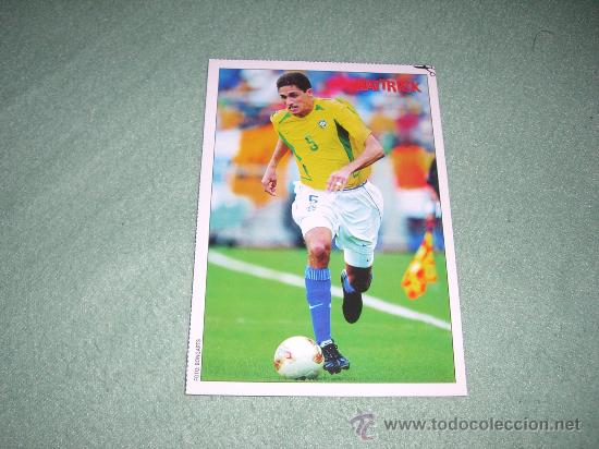 Coleccionismo deportivo: Postal Edmilson (Selecci&oacute;n Brasil - Barcelona) - Foto 1