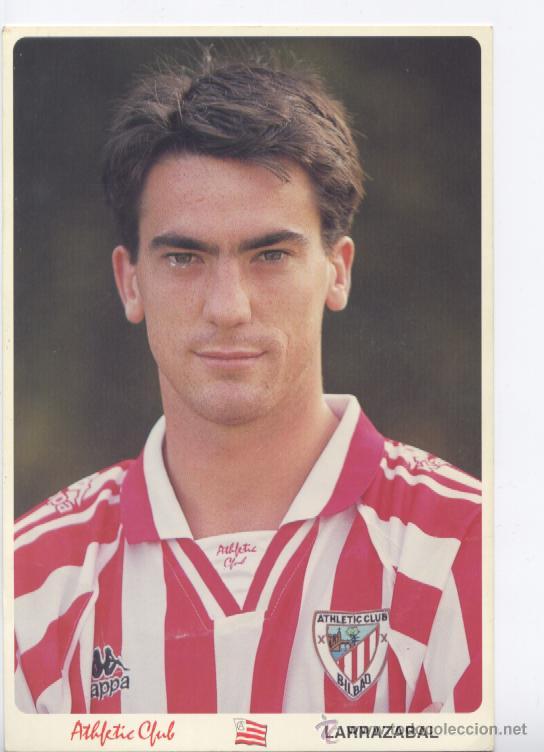 Coleccionismo deportivo: POSTAL AITOR LARRAZABAL, OFICIAL ATHLETIC DE BILBAO - Foto 1
