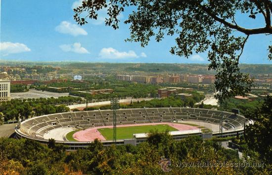 Coleccionismo deportivo: ROMA ESTADIO OLIMPICO NUEVA SIN CIRCULAR - Foto 1