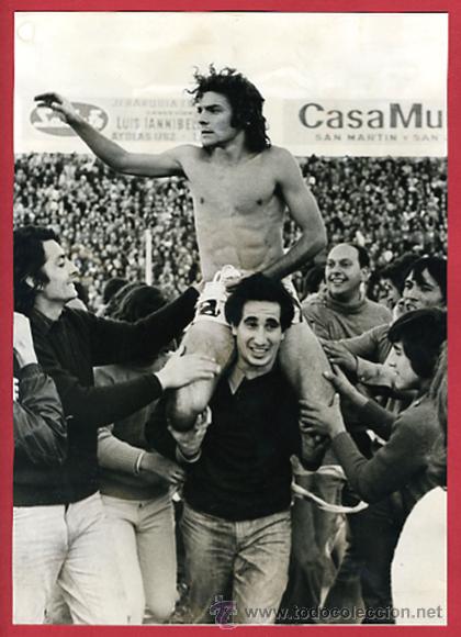 Collezionismo sportivo: FOTO FUTBOL, LIGA ARGENTINA , ROSARIO NULS VALDEZ ??? , A&Ntilde;OS 1974 ORIGINAL , A19
