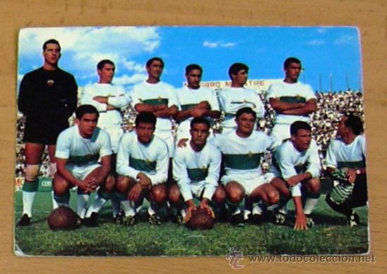 Coleccionismo deportivo: ELCHE - Postal de 1967, tama&ntilde;o 15x10 - Foto 1