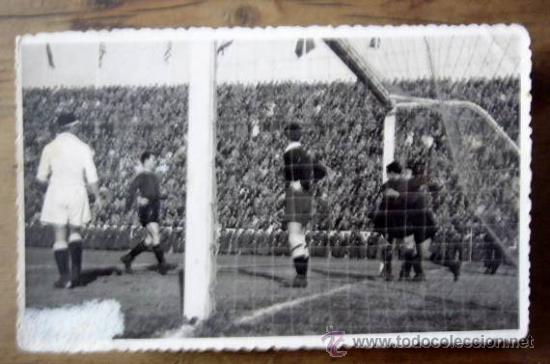 Collezionismo sportivo: POSTAL FOTOGRAFICA DE PARTIDO DE FUTBOL.   INFONAL.  SIN MAS DATOS.