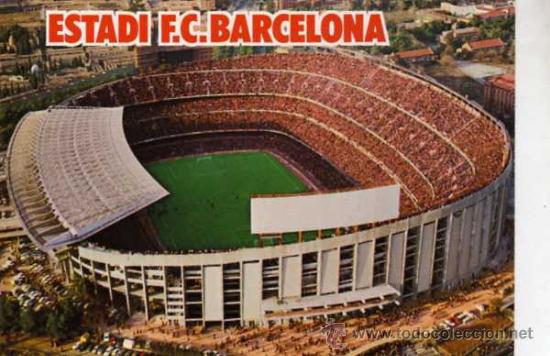Sports collectibles: Estadi futbol Club Barcelona. Nou Camp. Ediciones Campa&ntilde;a.
