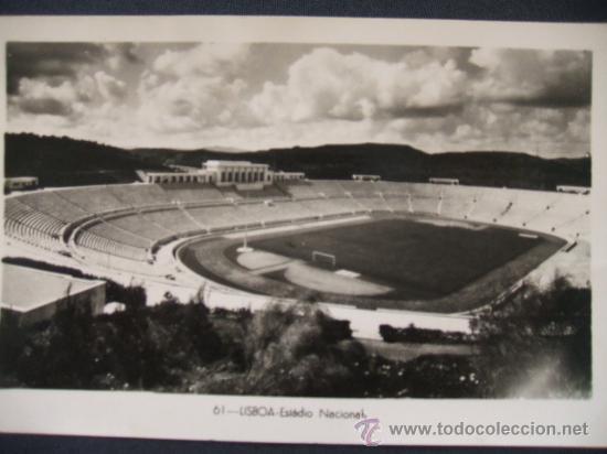 Coleccionismo deportivo: LISBOA - ESTADIO NACIONAL - 1953 - - Foto 1