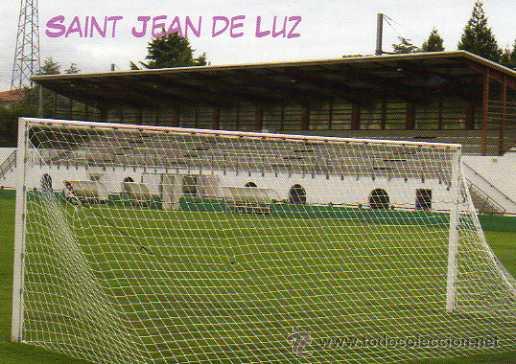 Colecionismo desportivo: CAMPO DE F&Uacute;TBOL - SAINT JEAN DE LUZ - PARC DES SPORTS DU PAVILLON BLEU - NUEVA SIN CIRCULAR