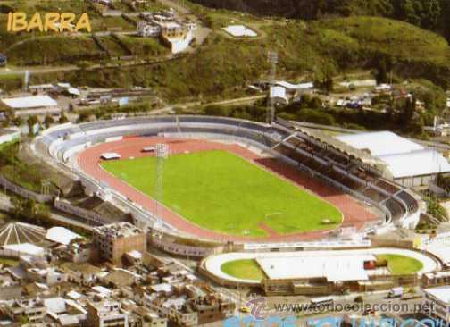 Colecionismo desportivo: CAMPO DE F&Uacute;TBOL - IMBABURA E IBARRA SC ECUADOR - ESTADIO OL&Iacute;MPICO - NUEVA SIN CIRCULAR