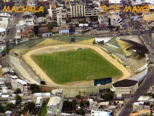 Colecionismo desportivo: CAMPO DE F&Uacute;TBOL - AUDAZ DE MACHALA ECUADOR - ESTADIO 9 DE MAYO - NUEVA SIN CIRCULAR