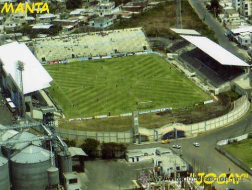 Colecionismo desportivo: CAMPO DE F&Uacute;TBOL - MANTA FC ECUADOR - ESTADIO JOCAY - NUEVA SIN CIRCULAR