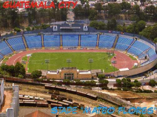 Campo De Fútbol Guatemala Estadio Nacional Mateo Flores Nueva Sin Circular