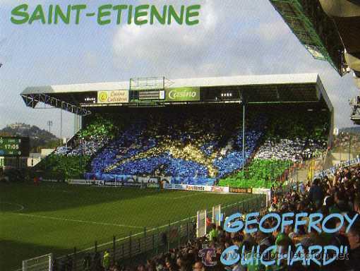 Colecionismo desportivo: CAMPO DE F&Uacute;TBOL - AS SAINT ETIENNE FRANCIA - ESTADIO GEOFFROY GUICHARD - NUEVA SIN CIRCULAR