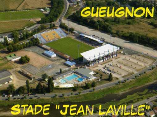 Colecionismo desportivo: CAMPO DE F&Uacute;TBOL - GUEUGNON FRANCIA - ESTADIO JEAN LAVILLE - NUEVA SIN CIRCULAR
