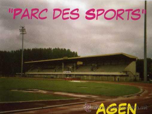 Colecionismo desportivo: CAMPO DE F&Uacute;TBOL - AGEN FRANCIA - PARC DES SPORTS - NUEVA SIN CIRCULAR