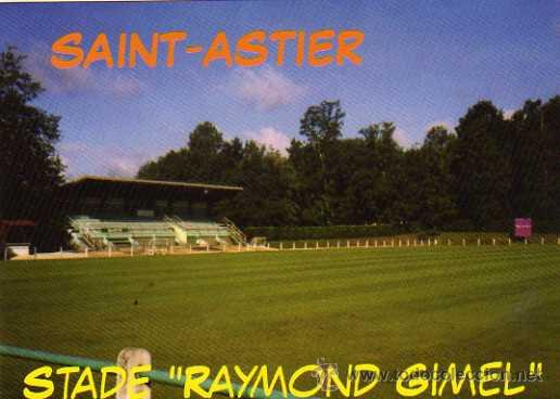 Sports collectibles: CAMPO DE F&Uacute;TBOL - SAINT-ASTIER FRANCIA - ESTADIO RAYMOND GIMEL - NUEVA SIN CIRCULAR