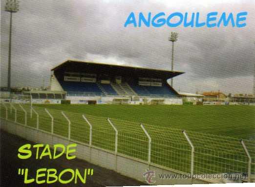 Colecionismo desportivo: CAMPO DE F&Uacute;TBOL - ANGOULEME FRANCIA - ESTADIO LEBON - NUEVA SIN CIRCULAR