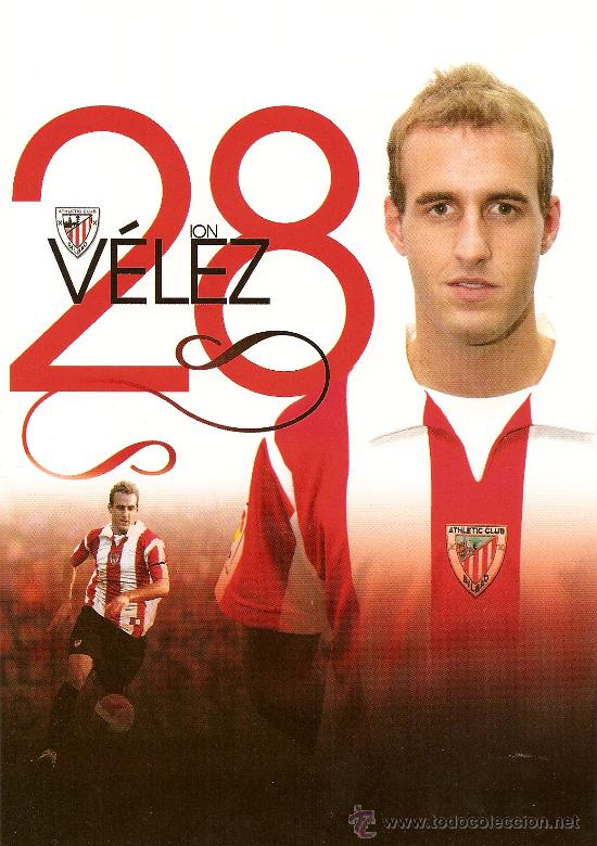 Collectionnisme sportif: POSTAL OFICIAL ATHLETIC CLUB &rdquo;VELEZ&rdquo;. TEMPORADA 2007-08. NUEVA