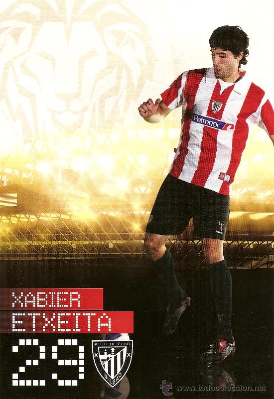 Collectionnisme sportif: POSTAL OFICIAL ATHLETIC CLUB. &rdquo;ETXEITA&rdquo;. TEMPORADA 2008-09. NUEVA.