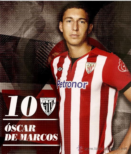 Collectionnisme sportif: POSTAL OFICIAL ATHLETIC CLUB. &rdquo;DE MARCOS&rdquo;. TEMPORADA 2011-12. NUEVA.