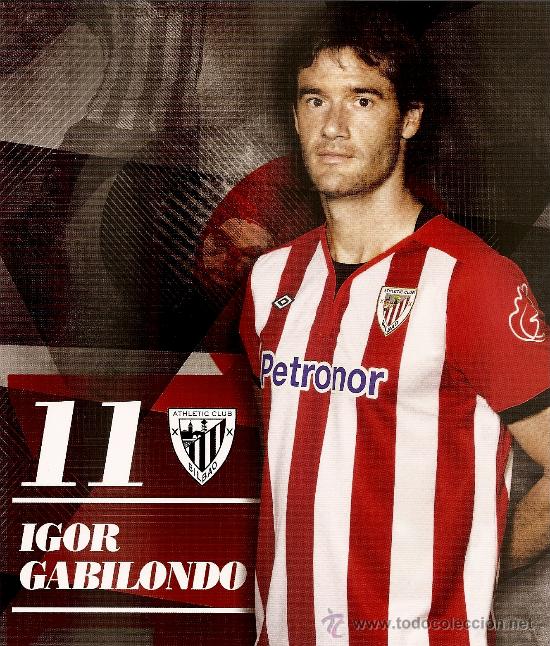 Collectionnisme sportif: POSTAL OFICIAL ATHLETIC CLUB. &rdquo;GABILONDO&rdquo;. TEMPORADA 2011-12. NUEVA.