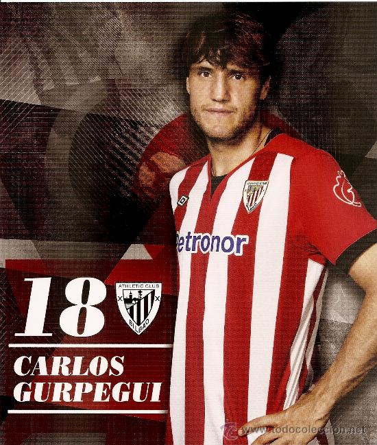 Collectionnisme sportif: POSTAL OFICIAL ATHLETIC CLUB. &rdquo;GURPEGI&rdquo;. TEMPORADA 2011-12. NUEVA.