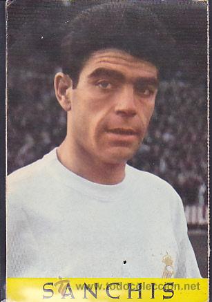 Coleccionismo deportivo: POSTAL SANCHIS REAL MADRID - Foto 1
