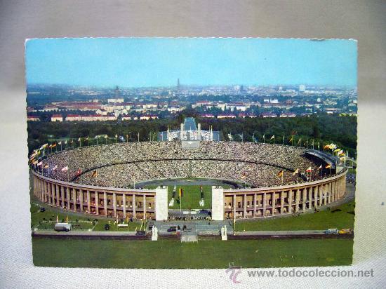 Collezionismo sportivo: POSTAL, FOTO POSTAL, ESTADIO OLIMPICO, BERLIN, M. BLOCK