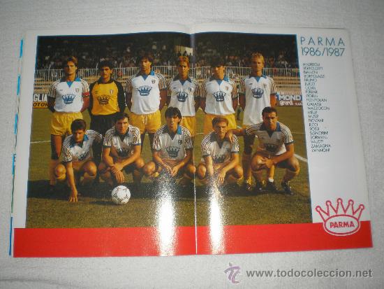 Coleccionismo deportivo: POSTER PARMA 86-87 - Foto 1