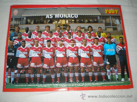 Coleccionismo deportivo: POSTER MONACO 96-97 - Foto 1
