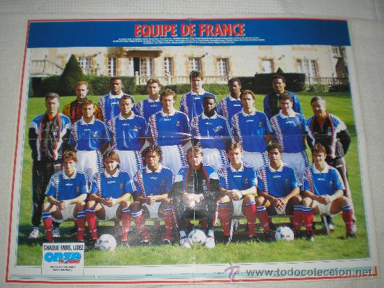 Coleccionismo deportivo: POSTER FRANCIA 1997 - Foto 1