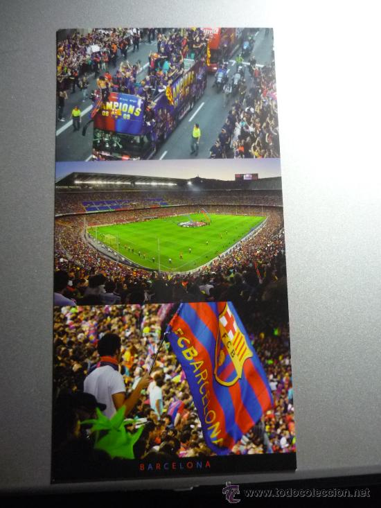 Collezionismo sportivo: FUTBOL ESTADIO BAR&Ccedil;A CAMPEON