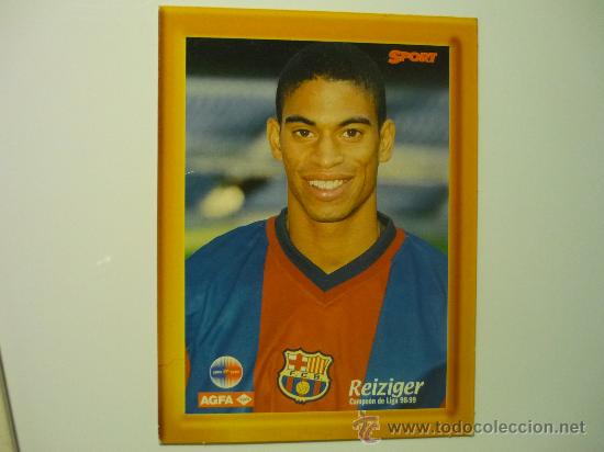 Sports collectibles: REIZIGER POSTAL CARTON DURO F.C.BARCELONA 98-99