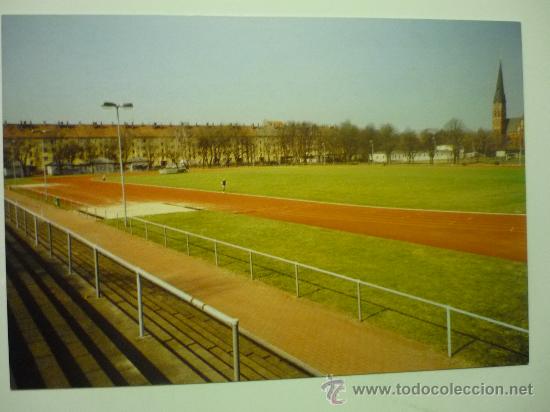 Sports collectibles: POSTAL CAMPO FUTBOL KESSINGEN -BERLIN