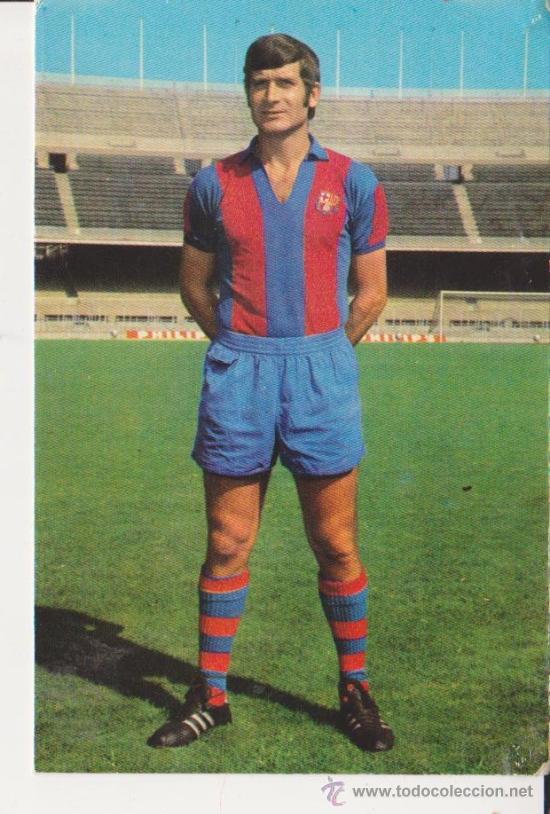 Sports collectibles: C.F.Barcelona Eladio,foto Segui,Bergas Industrias Graficas