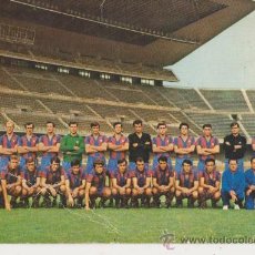 Coleccionismo deportivo: C.F.BARCELONA PLANTILLA TEMPORADA 1970-71,FOTO SEGUI,BERGAS INDUSTRIAS GRAFICAS. Lote 34076684