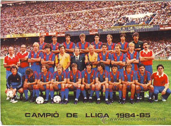 Postal Gran Formato F.c. Barcelona Campeón Liga - Comprar Postales ...