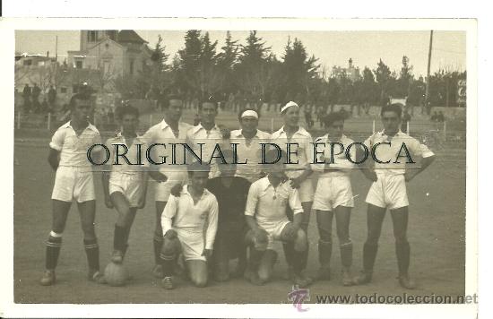 Collezionismo sportivo: (XJ-435)POSTAL FOTOGRAFICA EQUIPO DE FUTBOL A&Ntilde;OS 40