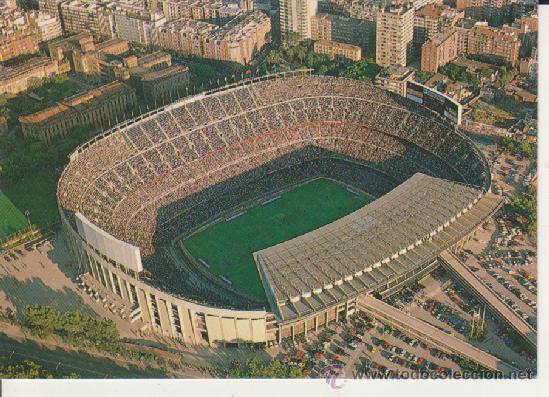 Coleccionismo deportivo: Estadio del F.C.Barcelona Nou Camp,Ediciones A.Campa&ntilde;a
