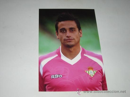 Coleccionismo deportivo: Foto oficial de Casto (Real Betis)