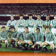 Coleccionismo deportivo: BETIS 1984 - FOTO/POSTAL TAMAÑO 24X18. Lote 39029084