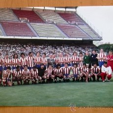 Coleccionismo deportivo: ATLETICO DE MADRID - PLANTILLA - FOTO-POSTAL TAMAÑO 20X15 CM.. Lote 39029249