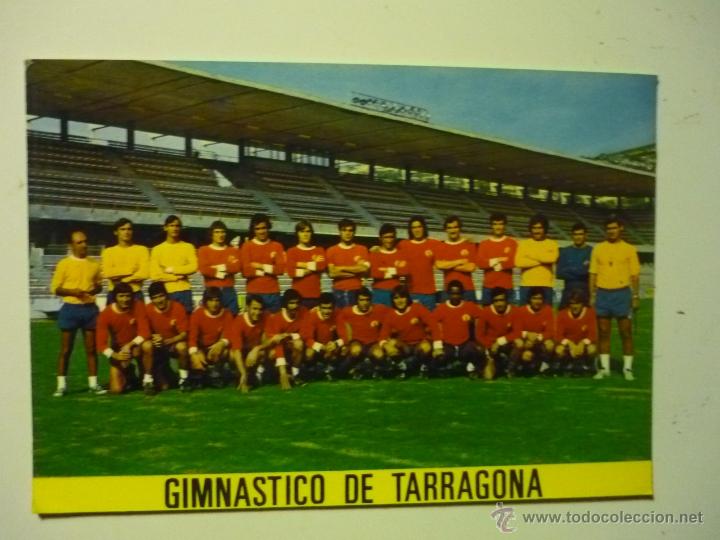 Sports collectibles: POSTAL FUTBOL EQUIPO CLUB GIMNASTICO .- NASTIC A&Ntilde;OS 7O...