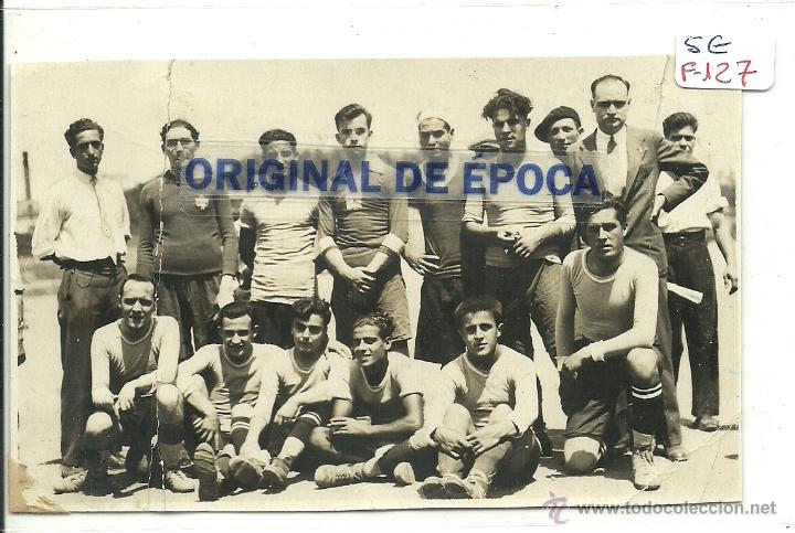 Coleccionismo deportivo: (F-127)POSTAL EQUIPO DE FUTBOL A&Ntilde;OS 20-30