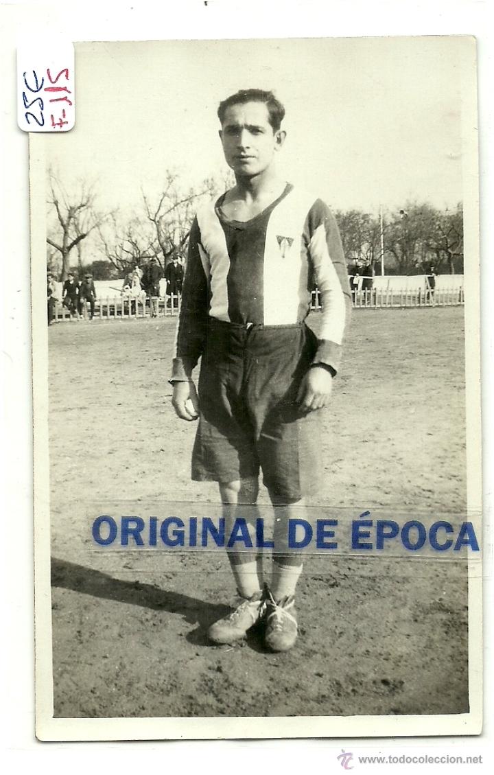Sammelleidenschaft Sport: (F-115)POSTAL FOTOGRAFICA JUGADOR DE FUTBOL A&Ntilde;OS 20-30