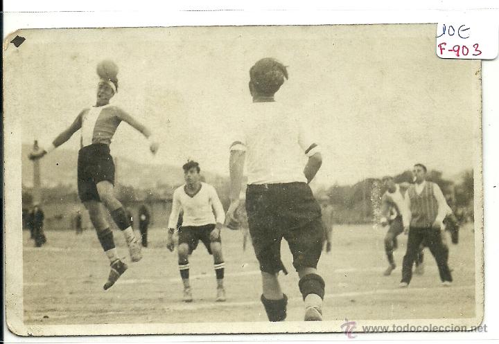 Coleccionismo deportivo: (F-903)PARTIDO DE FOOT-BALL A&Ntilde;OS 20