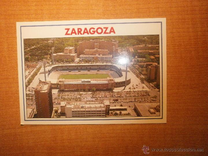 Coleccionismo deportivo: POSTAL ZARAGOZA VISTA AEREA LA ROMAREDA SIN CIRCULAR - Foto 1