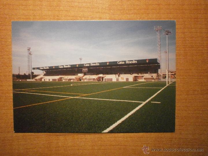 Collectionnisme sportif: POSTAL VILAFRANCA DE PENEDES  ZONA ESPORTIVA F.C. VILAFRANCA SIN CIRCULAR