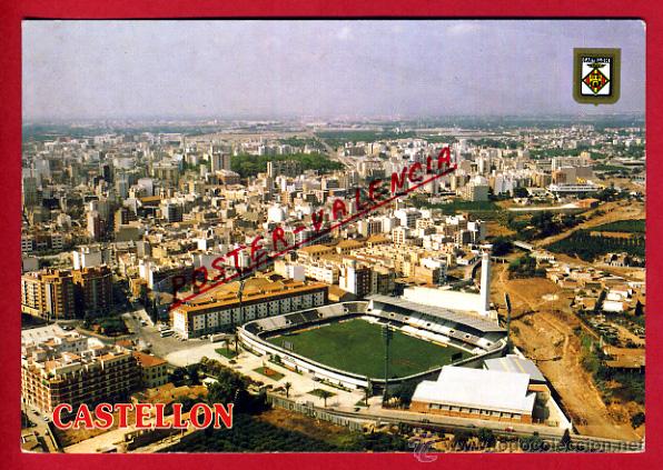 Collezionismo sportivo: POSTAL FUTBOL , ESTADIO CAMPO CASTALIA , CASTELLON , ORIGINAL