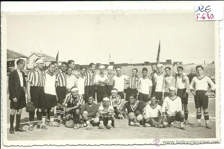 Sports collectibles: (F-680)POSTAL FOTOGRAFICA EQUIPO DE FUTBOL A&Ntilde;OS 20