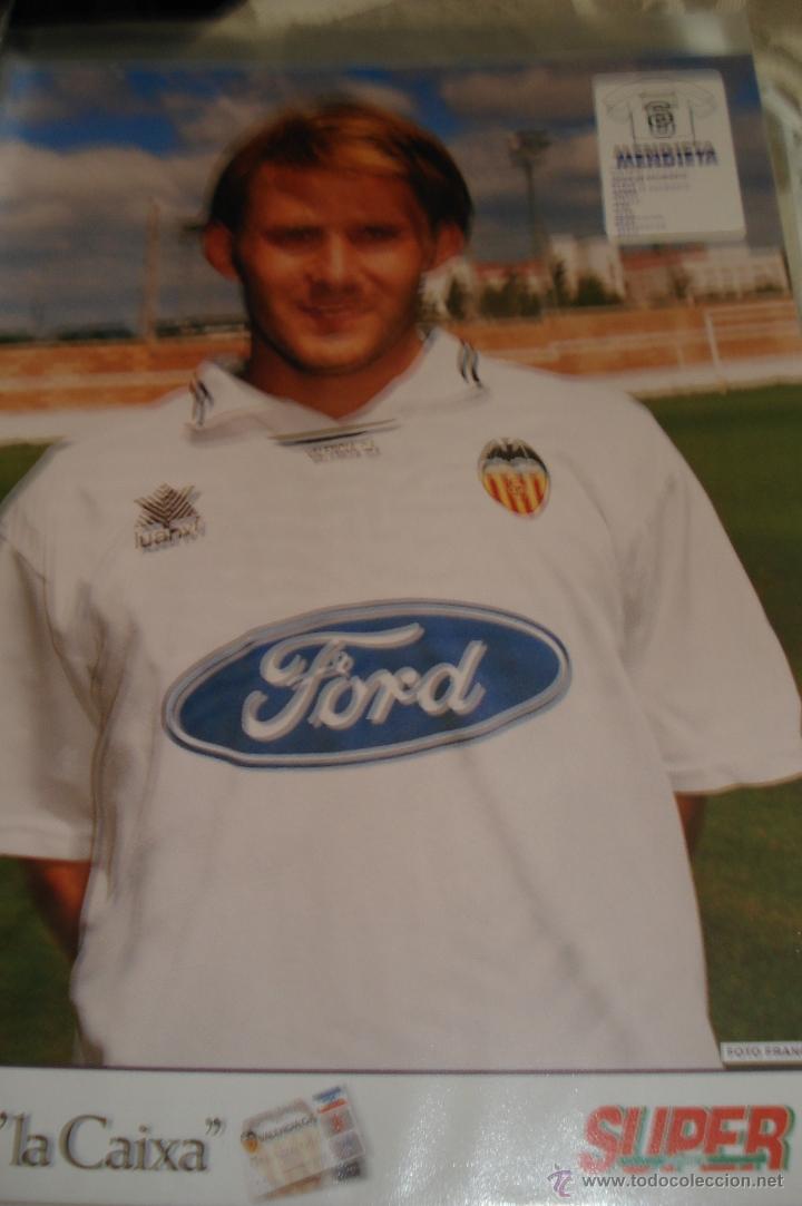 Coleccionismo deportivo: POSTAL - MENDIETA - VALENCIA C.F - Foto 1